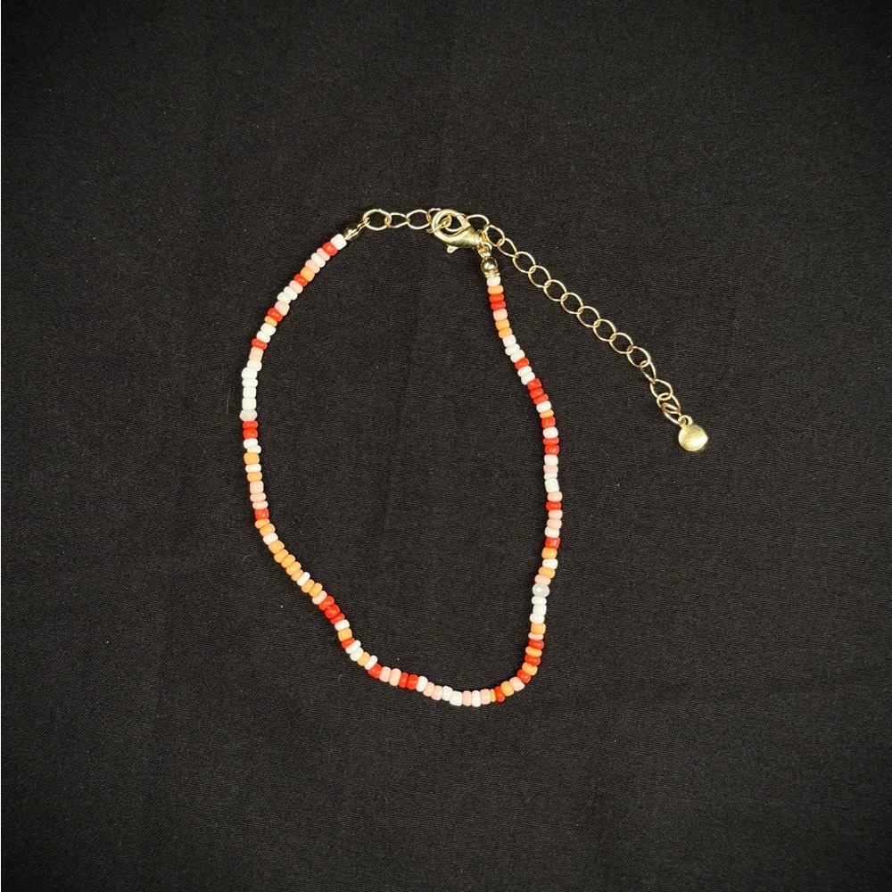 Multicolor Beaded Anklet